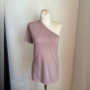 Westside House Of Basics Sara Rose One Shoulder Top medium NEW defect